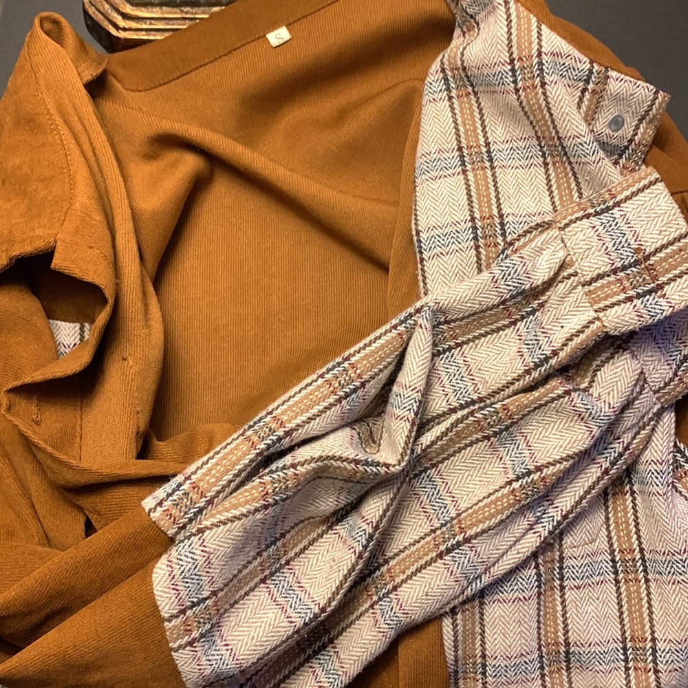Corduroy patchwork jacket - Picture 3 of 3